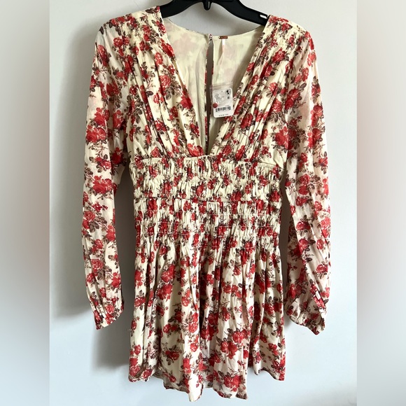 FREE PEOPLE Women’s Keep You Mini Dress-Classic Combo-Size X-Small - Picture 6 of 16